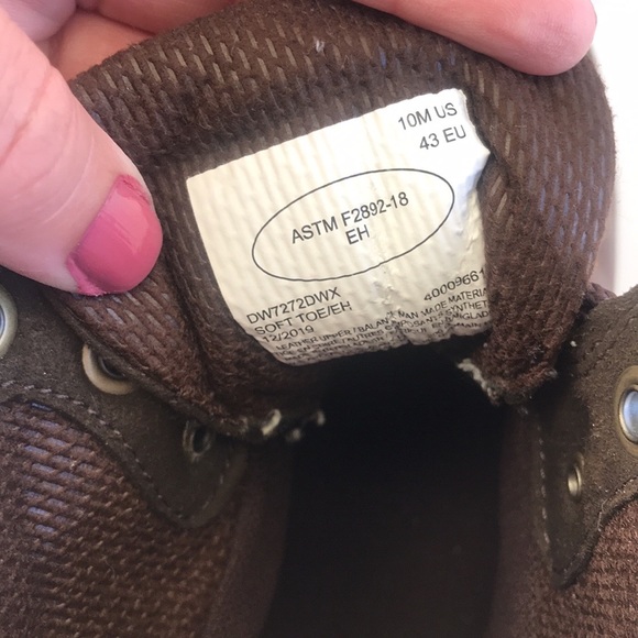 Dickies Work Boot Non-Steel Toe ,Insulated Thinsulate ‘Oil/waterproof Size 10M - Picture 12 of 16